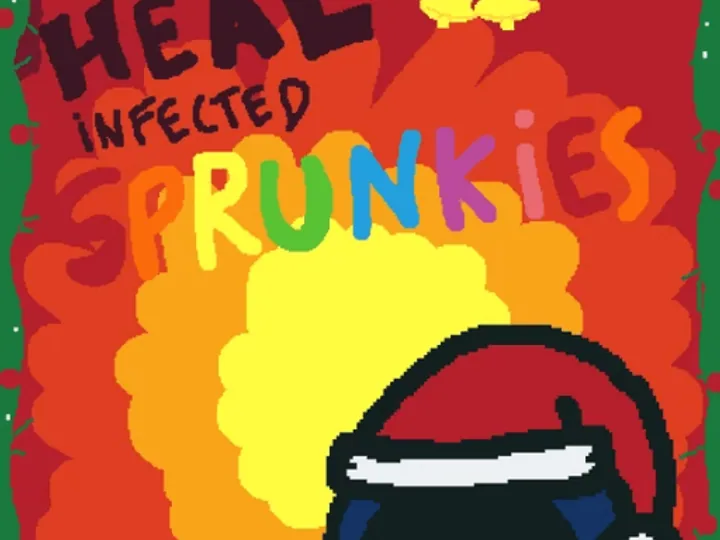 Heal Infected Sprunkies browser game cover artwork