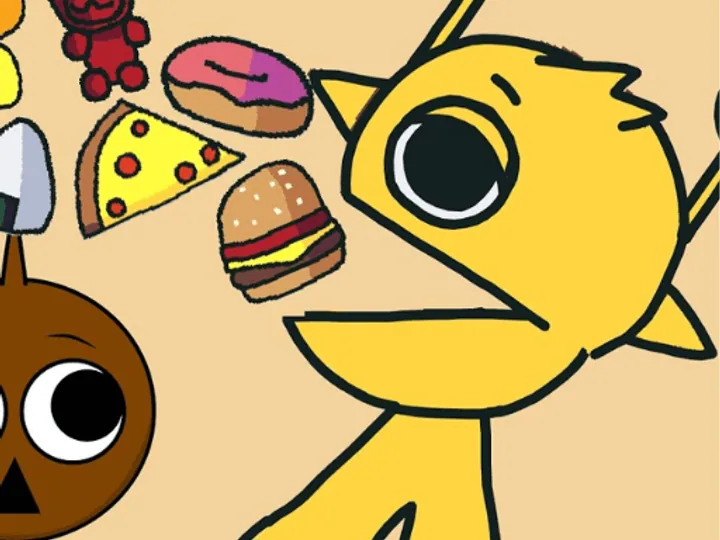 Sprunki Feed Simon browser game cover artwork