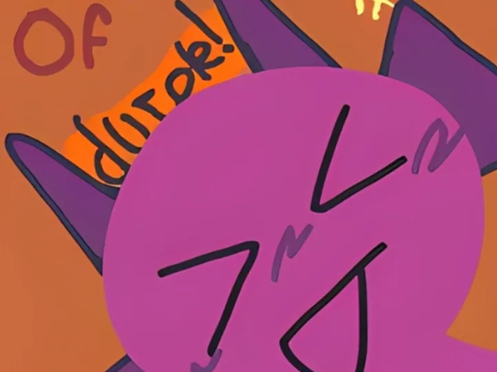Sprunki Will You Adopt Durple browser game cover artwork